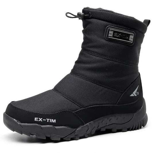 (⏰Limited Time Discount 50% ) Men's Orthopedic Ankle Support Snow Boots - Waterproof, Warm &amp; Lightweight Hiking Boots