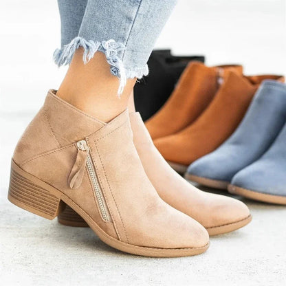 🔥HOT SALE 2024🔥 - Orthopedic leather boots for women