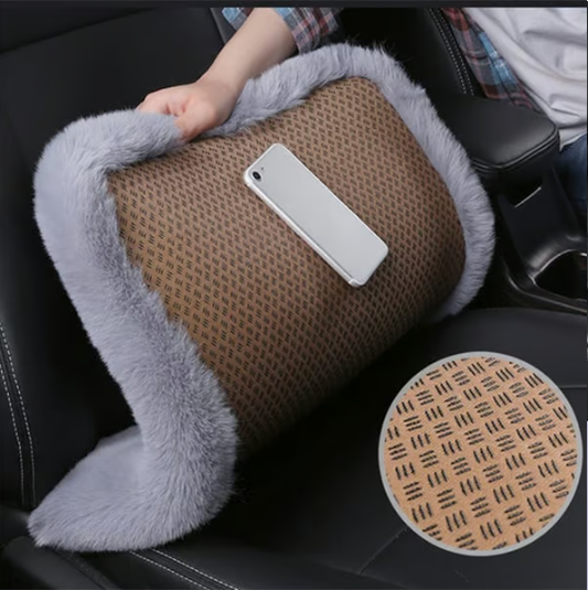 🎁-Plush Car Seat Cushion